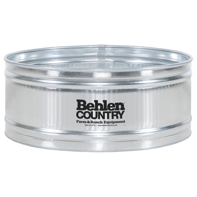 Stock Tank 2' x 8' Round Galvanized