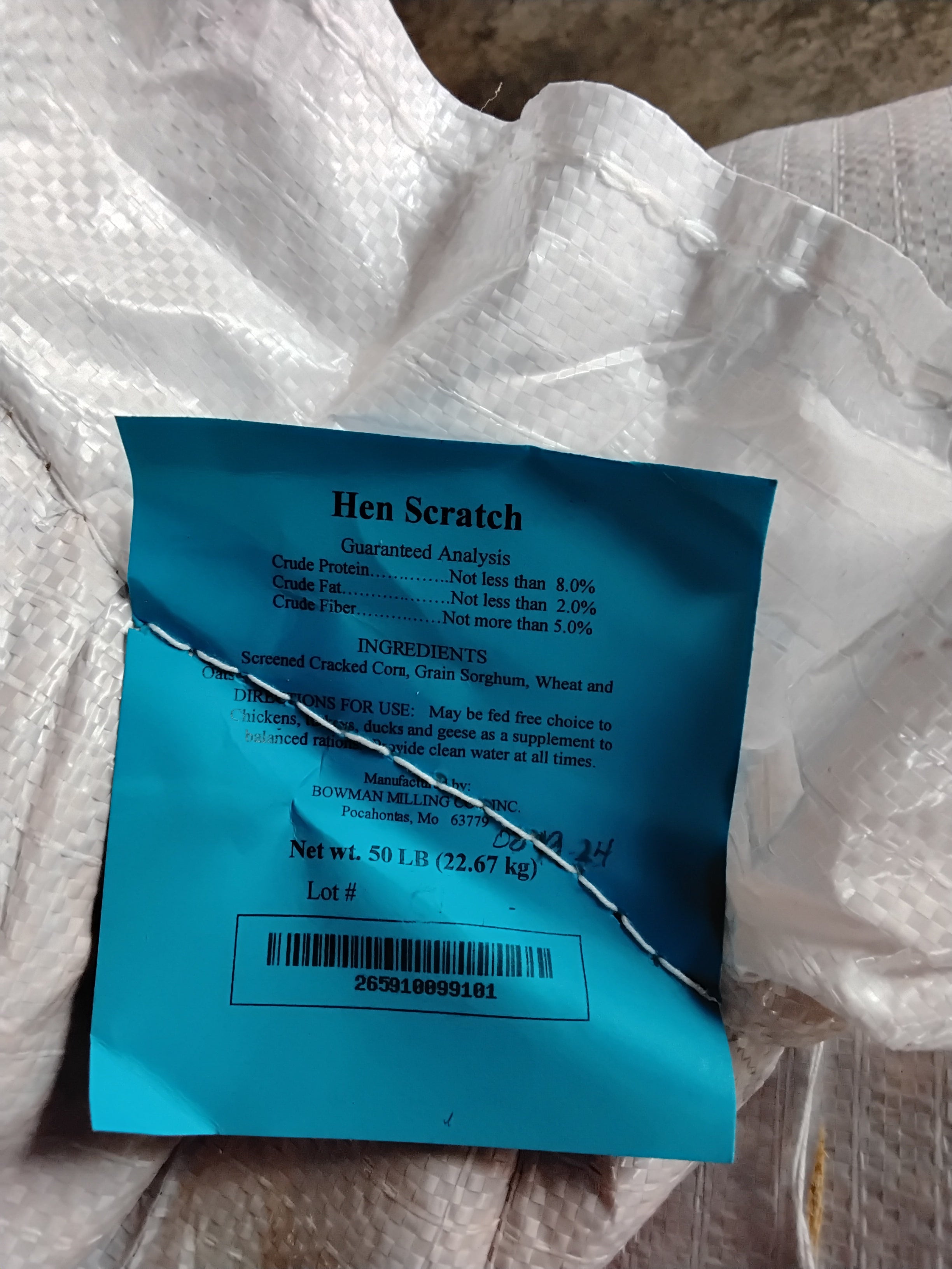 Bowman Hen Scratch