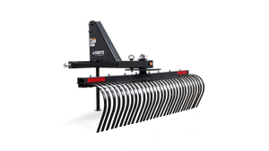 Ignite® 3‑Point Tine Rake – 84in Compact Tractor Attachment | Category 1 Hitch