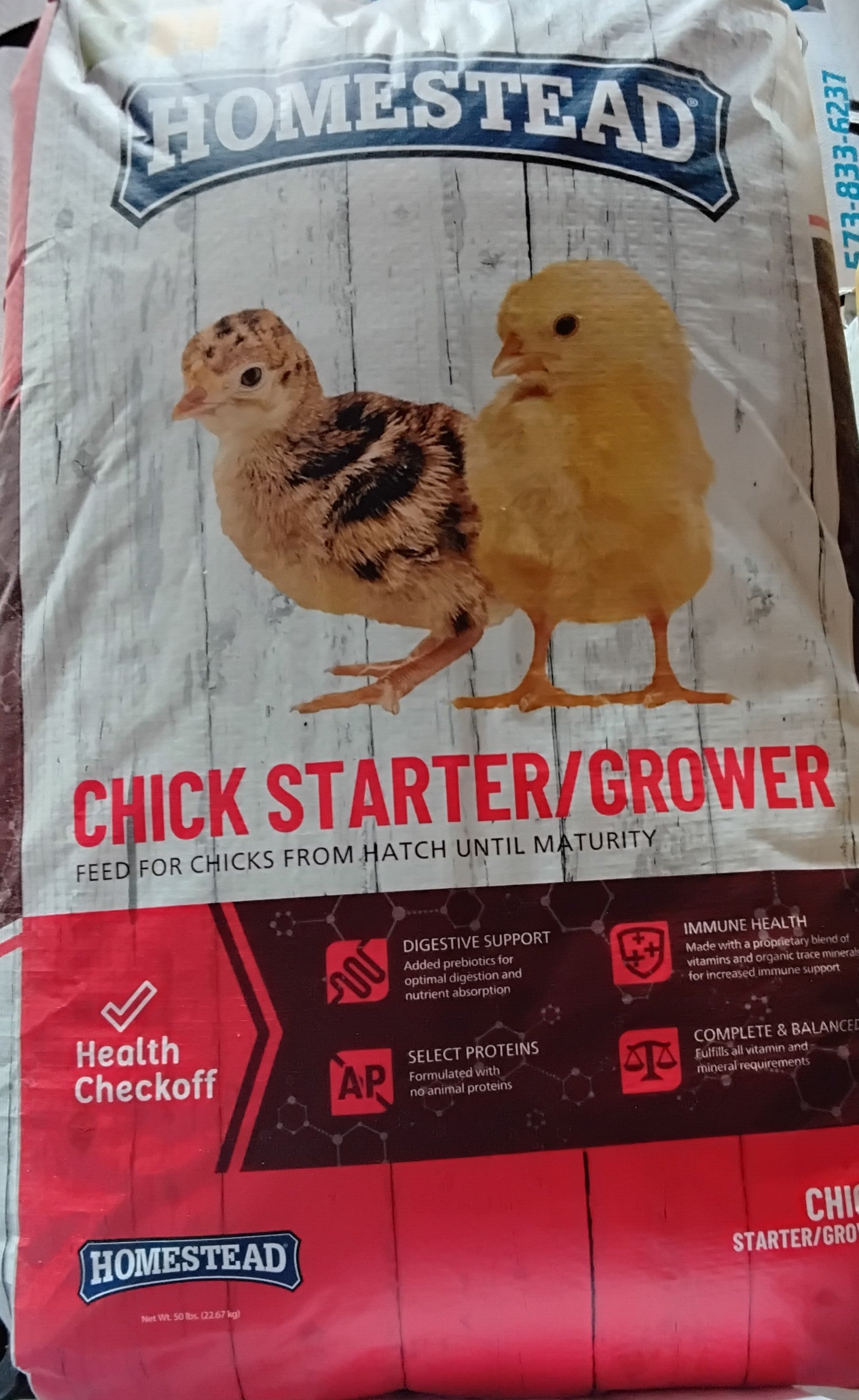 Homestead Chick Starter/Grower Crumble