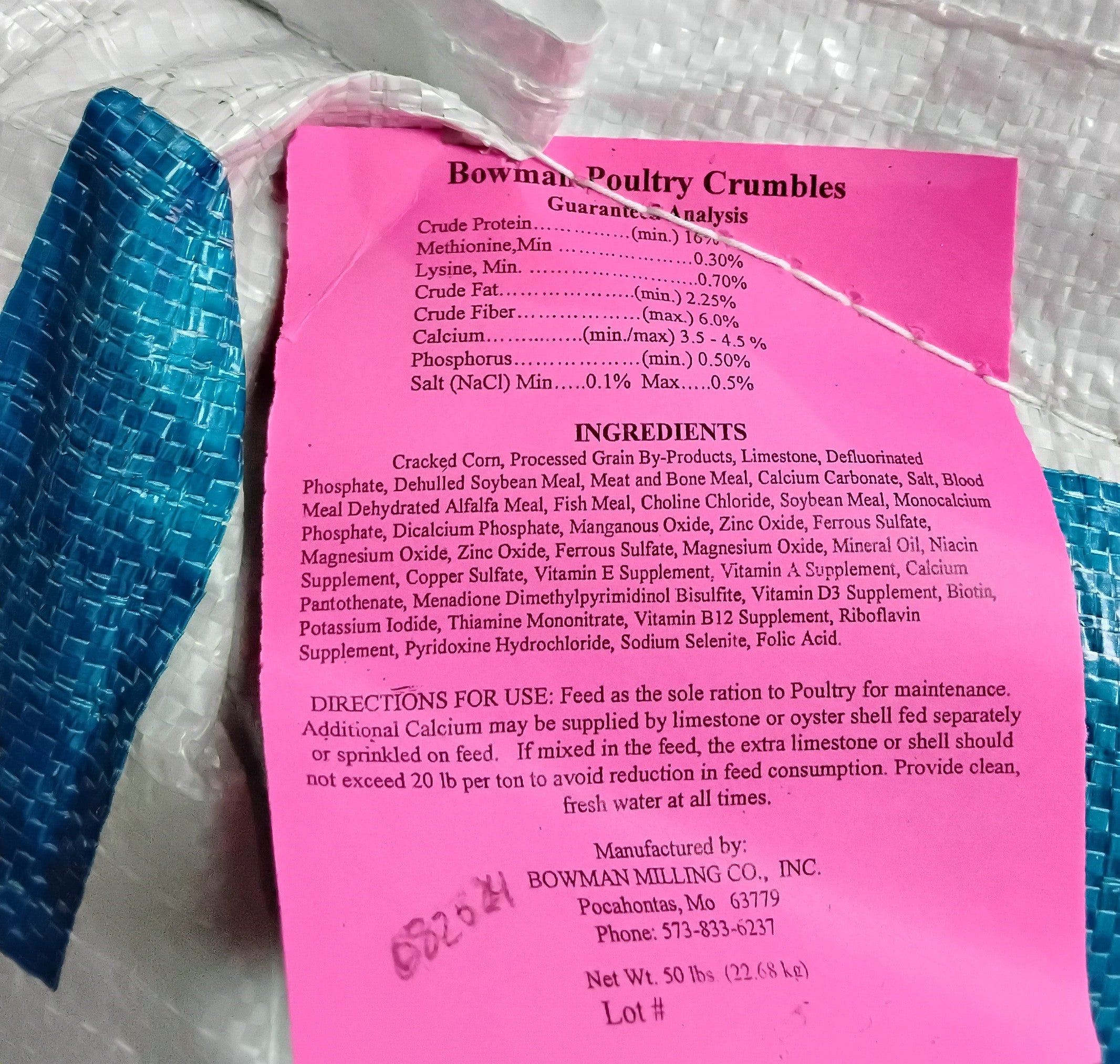 Bowman Crumbles16%