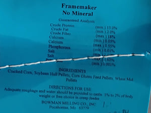 Bowman Bulk Framemaker Dry