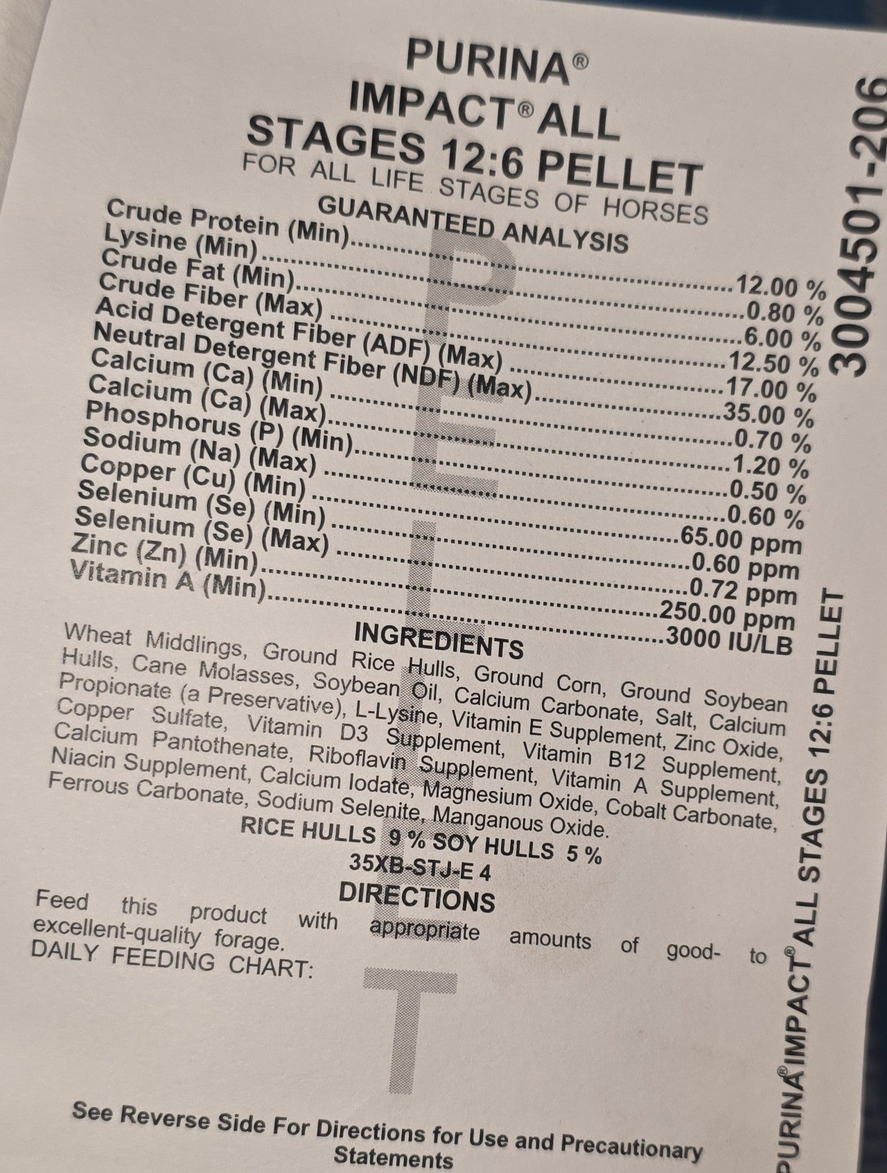 Impact Pellet 12%