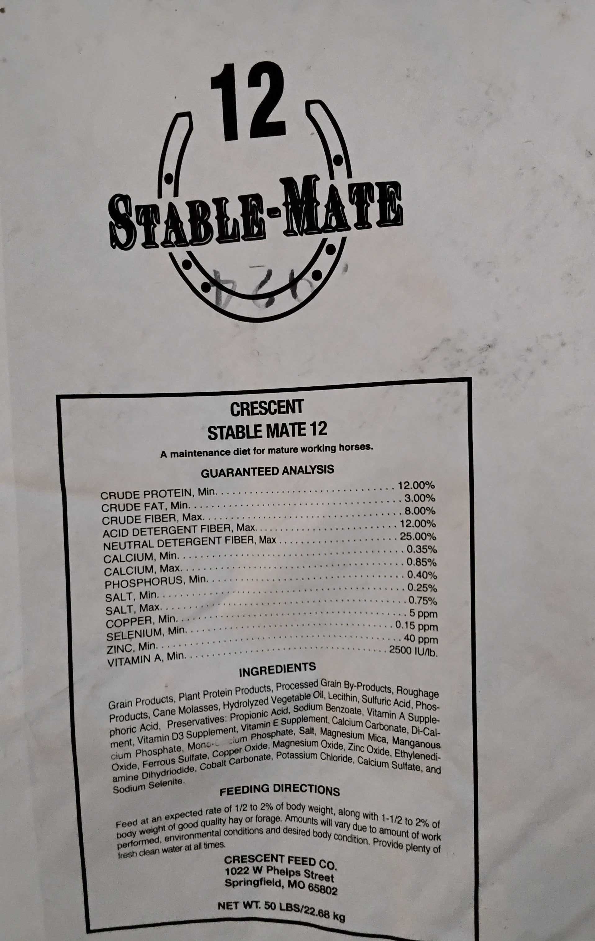Crescent Stablemate 12%
