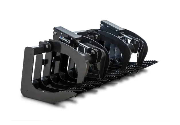 IGNITE Root Grapple 82-Inch — Heavy-Duty Land-Clearing Grapple for Skid Steer & Tractor Loaders